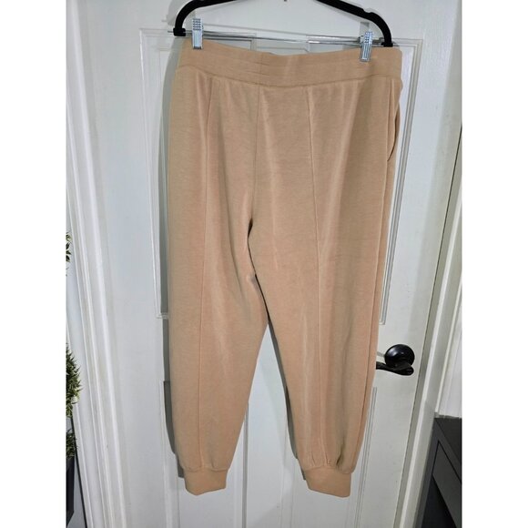 Cable Gauge Sport Women's Golden Tan Yummy Fabric Jogger Pants Size 2XL NWT - Picture 3 of 11